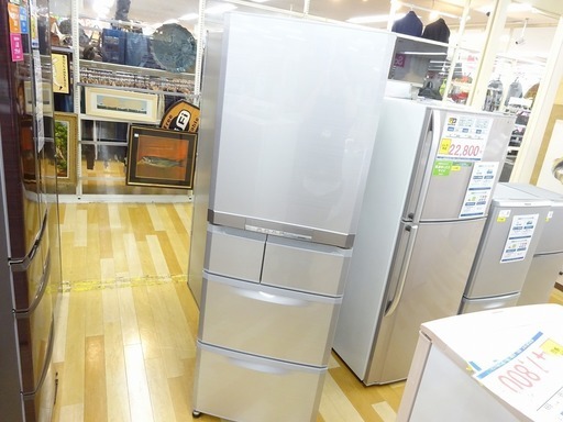 安心の6ヶ月保証付！2013年製MITSUBISHI(三菱)5ドア冷蔵庫