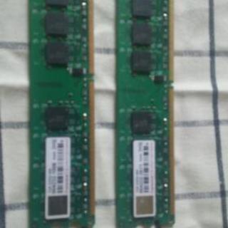 増設に！DDR2 800  1GB 2枚
