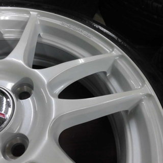 ホイール未使用品ですので綺麗ですよ☆Gゲームス 5J+45☆中古165/45R16 