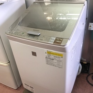 洗濯機 乾燥機 9.0kg/4.5kg 値下げ　シャープ 縦型 ...