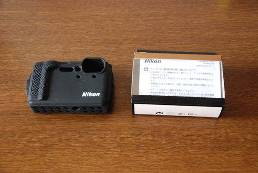 ニコン防水カメラCOOLPIX　W300用シリコンジャケット　CF-CP3 ブラック