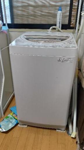 洗濯機　洗濯棚TOSHIBA AW-7G2 2015年製