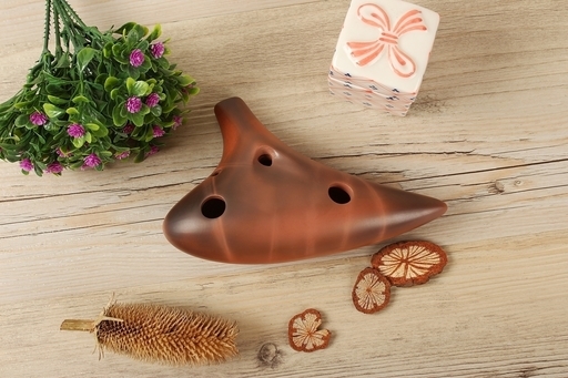 TNG オカリナ シングル 12穴 Ocarina 高級 管吹奏 楽器 台湾製 紫砂