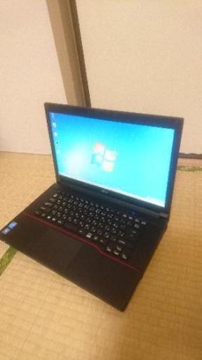 富士通 FUJITSU ノートパソコン デュアルコア搭載 DVD