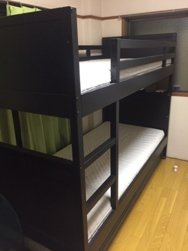 IKEA二段ベッド IKEA NORDDAL ノーレダール 2段ベッドフレーム 90x200