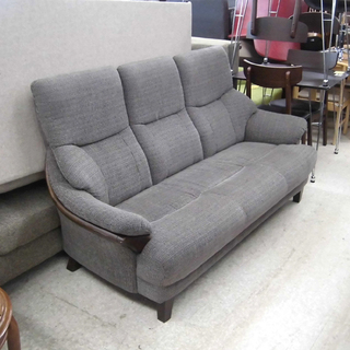 ISSEY MIYAKE ネイビー/ピンク ストライプ テーラードジャケット