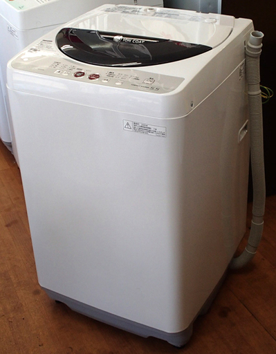 2022年のクリスマス ♪SHARP/シャープ 洗濯機 ES-GE55K 5.5kg 2009年製 ...
