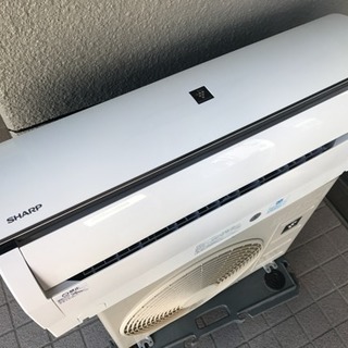 2016年 自動お掃除 6畳用 SHARP 高濃度プラズマクラスター 2.2kW ルームエアコン 板橋区