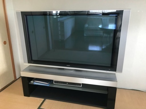 取引き中 55インチ テレビ テレビ台付き