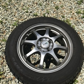 スタッレスタイヤ（アルミホイール付き）