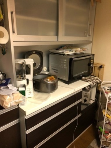 取引中 値下げ！キッチン棚、キッチンボード