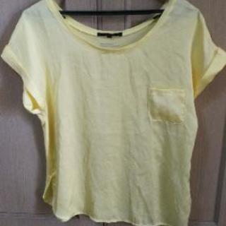黄色半袖Tシャツ