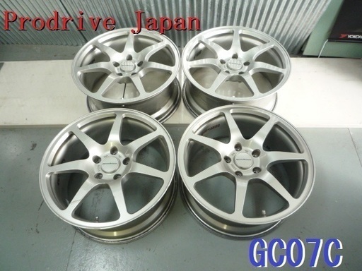 軽量・鍛造★プロドライブ　GC-07C　17×7.5J　ブリヂストン　GC07C レース　サーキット　5H114.3　燃費向上！ミニバンにも可能！高級品