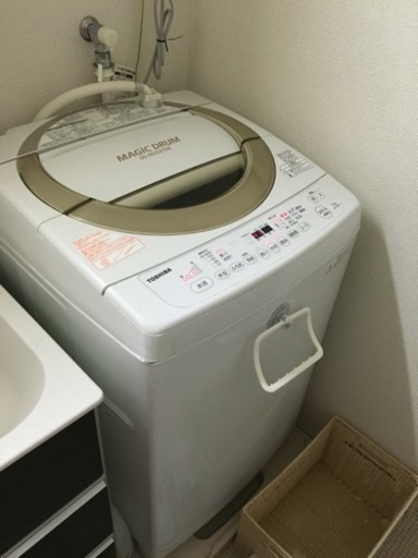 洗濯機 買って一年東芝7キロ