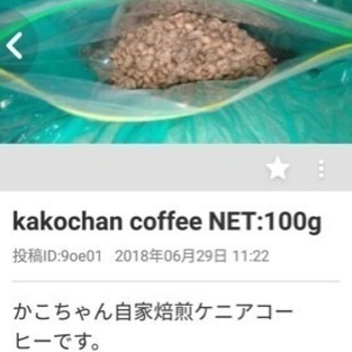 ケニア キリニャーンガ コーヒー豆ＮＥＴ:100g