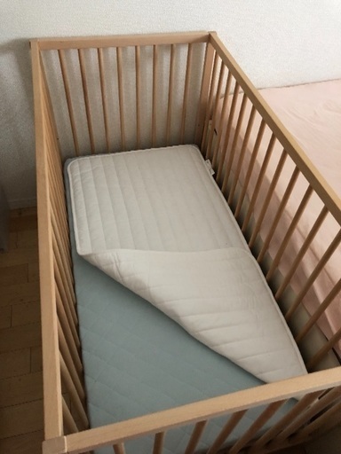 (メル様)【美品】IKEA スニーグラル マットレスつき メル様)【美品】IKEA スニーグラル マットレスつき IKEA - IKEA