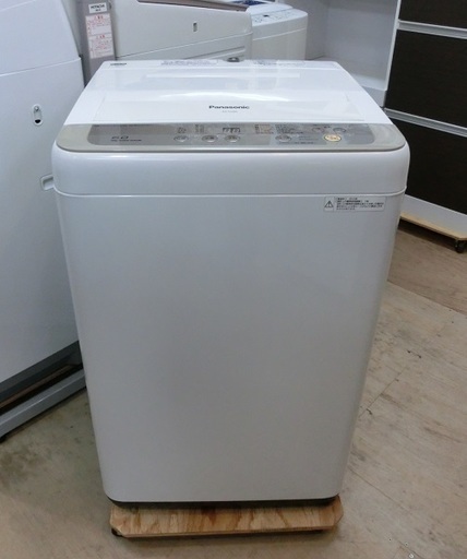 【販売終了しました。ありがとうございます。】Panasonic　6.0㎏　2015年製　全自動洗濯機　NA-F60B9　中古品