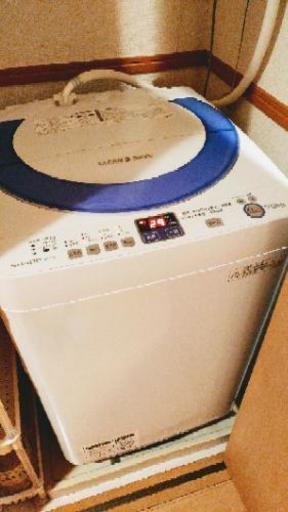美品 SHARP 全自動洗濯機 7.0kg ES-T706-A 2014年製 シャープ