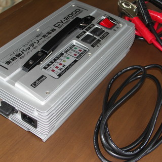 全自動バッテリー充電器　12V　24V用　取扱説明書付　美品（大事に使用しました）