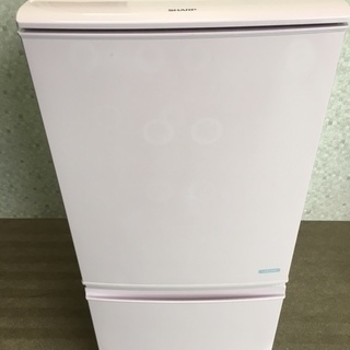 SHARP(シャープ) ノンフロン冷凍冷蔵庫 SJ-C14B-W ヨドバシ.com 