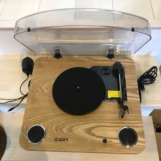 ION Audio Max LP レコードプレーヤー USB端子...