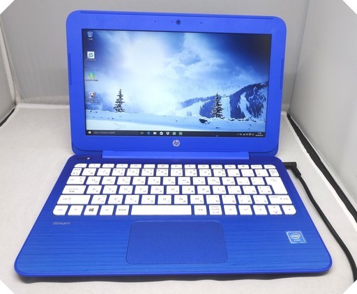 激安モバイル♪1.19kg★HP STREAM 11-R016TU(Celeron-N2840/メモリ2GB/eMMC32GB/Win10/11.6型/モバイル)