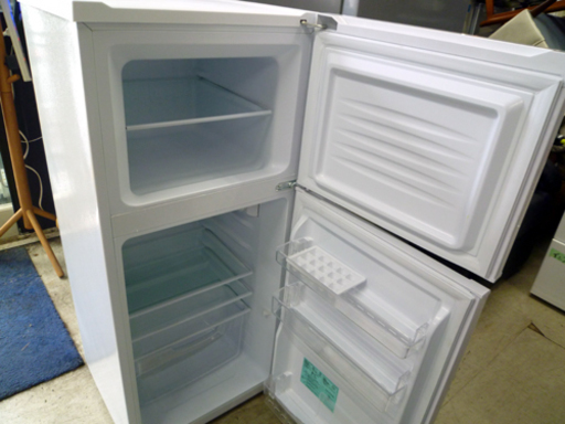 南12条店 ハイアール 2ドア冷蔵庫 2017年製 121L JR-N121A ホワイト