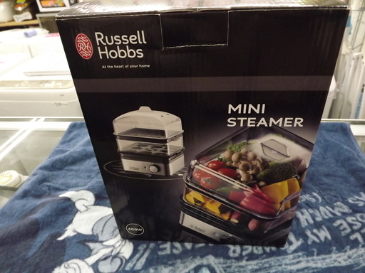 未使用品　Russell Hobbs ラッセルホブス　MINI STEAMER ミニスチーマー　蒸し器　札幌　西岡発