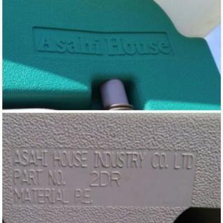 仮設トイレ 旭ハウス製 気仙沼にて受け渡し ペダル式軽水洗トイレ 和式