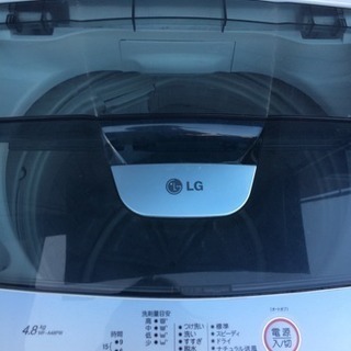 2008年製 LG 全自動電気洗濯機 WF-A48PW 4.8kg 分解清掃済み