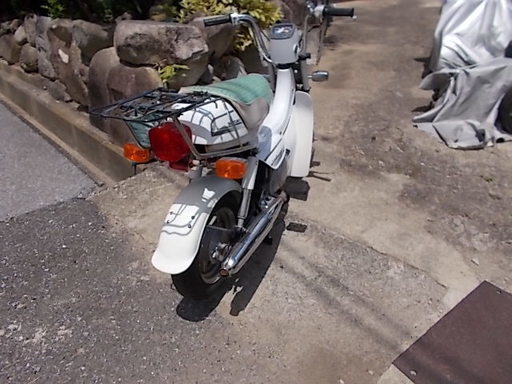 【購入済み】希少な！スズキ ランディ50（白）両手ブレーキ！レストアベース車★彦根市～チャッピーシャリー
