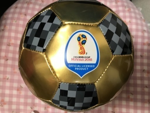 値下げ 新品未使用 サッカーボール ゴールド 18 ロシア ワールドカップ まお 赤池のサッカー の中古あげます 譲ります ジモティーで不用品の処分