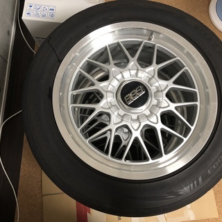 BBS 17インチ 鍛造アルミホイール 8Jx17+35 114.3-5H 4本セット