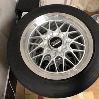 BBS 17インチ 鍛造アルミホイール 8Jx17+35 114.3-5H 4本セット