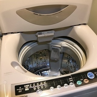 【取引中】日立全自動洗濯機 古いですが