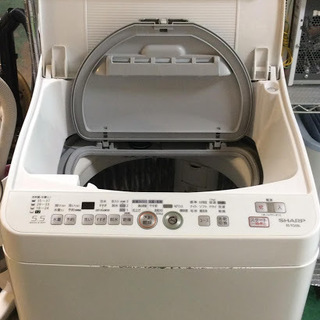 送料無料・設置無料サービス有り】洗濯乾燥機 SHARP ES-TG55L-A 中古