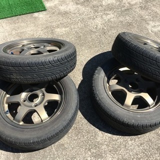 14インチ アルミホイール 4本セット PCD110