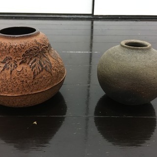 徳島の大谷焼などの花瓶