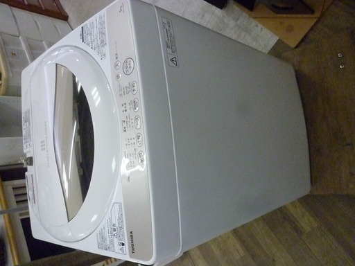 R 中古 TOSHIBA 全自動洗濯機 5kg AW-5G3 2016年製