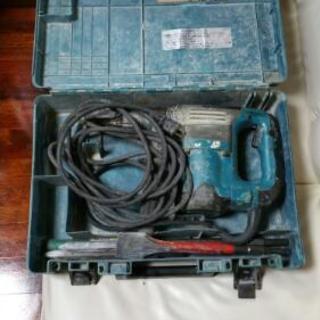 電動ハンマー 井戸掘りセット 美品 ハツリ機 削岩機 マキタ