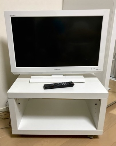 TOSHIBA 26型レグザ テレビ台付