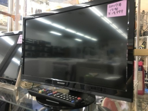 ★ シャープ AQUOS 19インチ 液晶テレビ LC-19P5 2017年製 ★