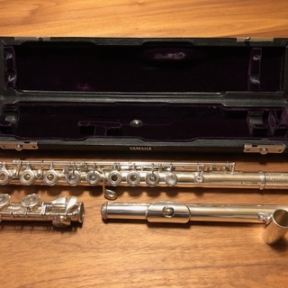 YAMAHA YFL81 総銀製ハンドメイドフルート　オーバーホール済み!