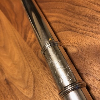 YAMAHA YFL81 総銀製ハンドメイドフルート　オーバーホール済み!