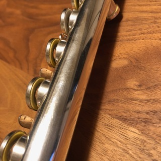 YAMAHA YFL81 総銀製ハンドメイドフルート　オーバーホール済み!