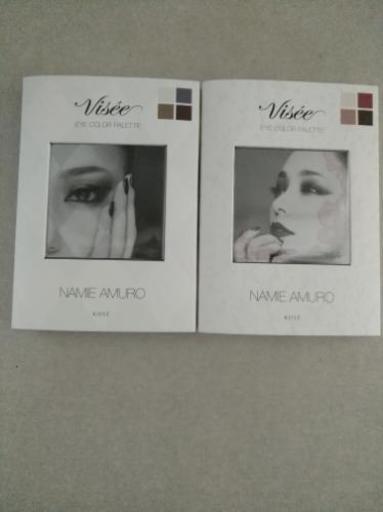 二個セット 安室奈美恵 × KOSE コーセー ヴィセ アイシャドー 限定パレット  新品 未開封