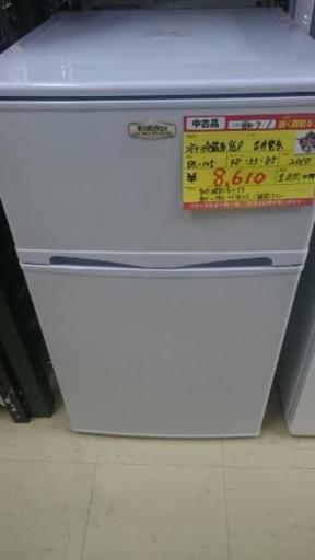 2ドア冷蔵庫96リットル 吉井電気 ER-105 (高く買取るゾウ中間店)