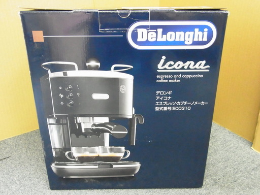 未使用品 デロンギ コーヒーメーカー ECO310BK