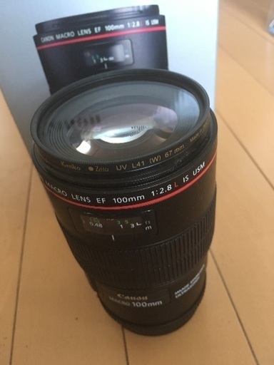 CANON EF100mm F2.8L マクロ IS USM