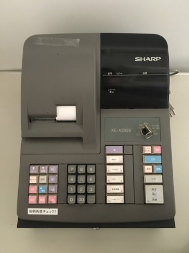【引取限定】SHARP／レジスター